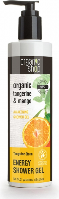Organic Shop Zel pod prysznic Energetyczny Mandarynkowa Burza 280 ml 3011519 (4744183011519)
