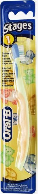 Oral-B Szczoteczka do zebow Stages 1 miekka 281366 (3014260281366) mutes higiēnai