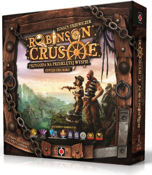 Portal Games Gra planszowa Robinson Crusoe: Przygoda na przekletej wyspie WIKR-1026619 (5902560380439) galda spēle