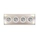 Orno Furniture socket 4x230V INOX elektrības pagarinātājs