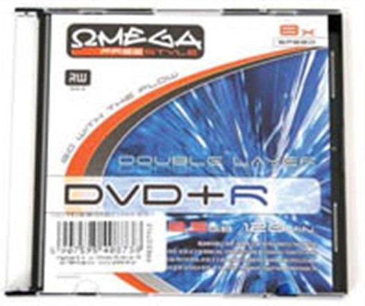 Omega DVD+R DL 8.5 GB 8x 1 sztuka (40873) 40873 (5907595408738) matricas