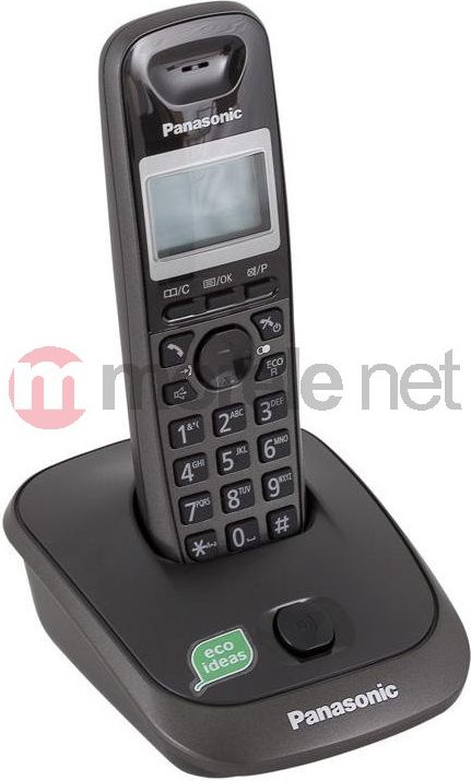 Telefon stacjonarny Panasonic KX-TG2511PDT Czarny KXTG2511PDT (5025232570690) telefons