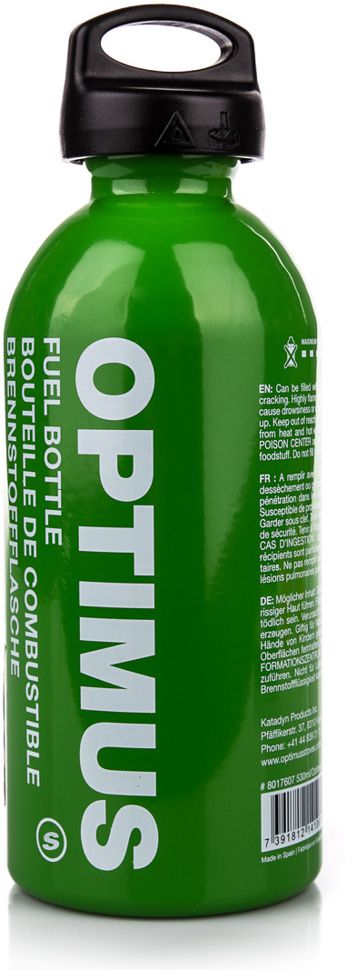 Optimus Butelka na paliwo Fuel S Child Safe zielona 0.4l (8017606) 8017606 (7391812141047)