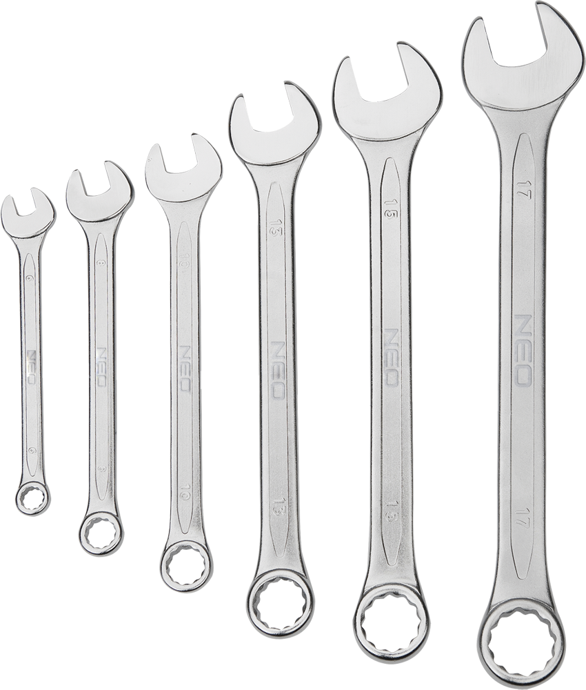 Neo Set of combination wrenches 8-32mm 17 pcs. (09-753)