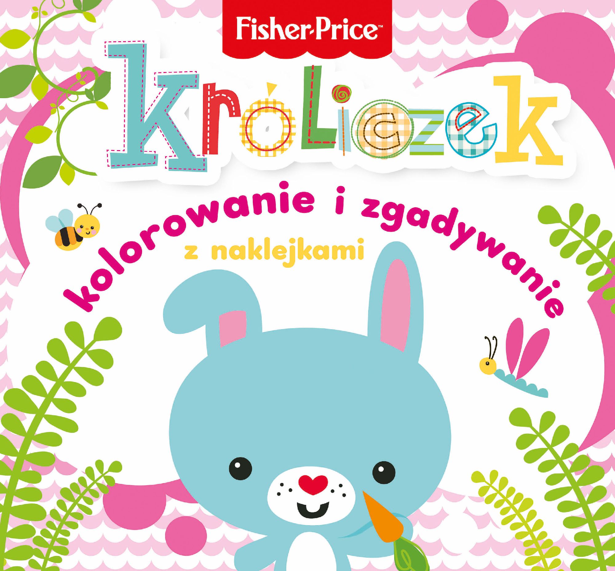 Fisher Price Kolorowanka podlogowa. Kroliczek (233059) 233059 (9788327460523)