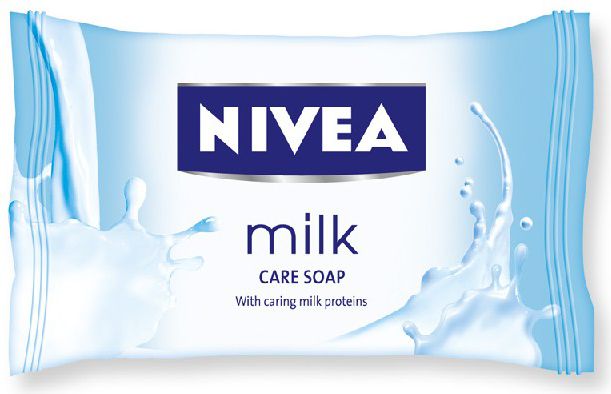 Nivea Mydlo w kostce Proteiny mleka 90g 0182437 (4005808176533)