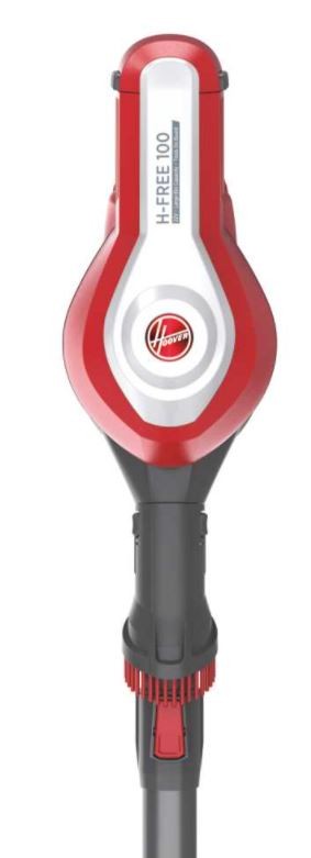 Hoover Vacuum cleaner HF122RH 011 Handstick 2in1, 12 W, 22 V, Silver/Red, 40 min, Cordless 8016361994676 Putekļu sūcējs