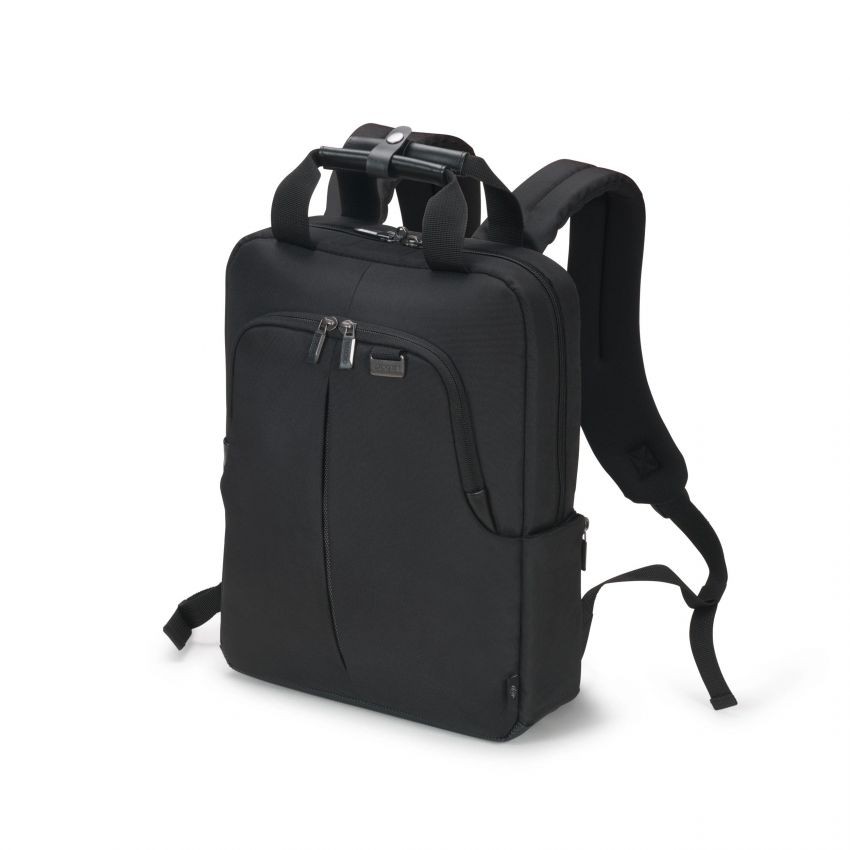 Dicota ECO Backpack Sli m PRO 12-14.1'' black portatīvo datoru soma, apvalks