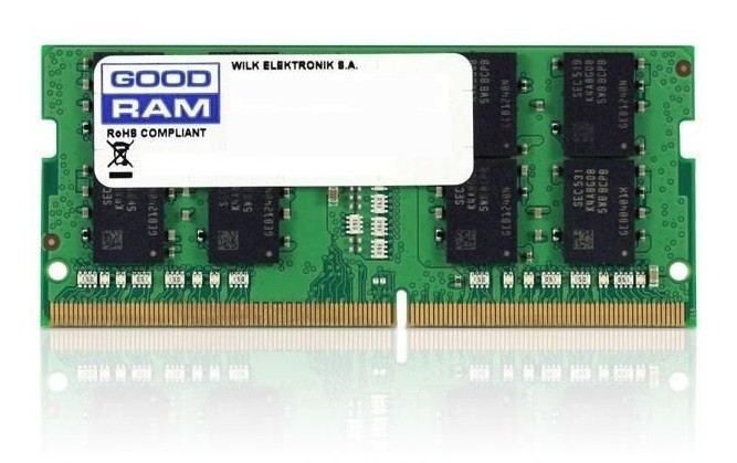 GOODRAM SODIMM DDR4 8GB PC4-21300 (2666MHz) CL19 1024x8 operatīvā atmiņa