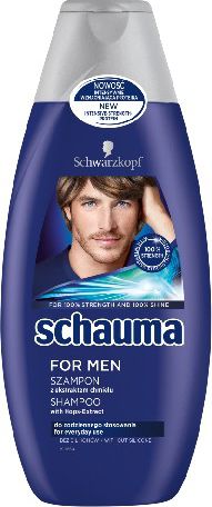 Schwarzkopf Schauma Hair shampoo for men 400ml Matu šampūns