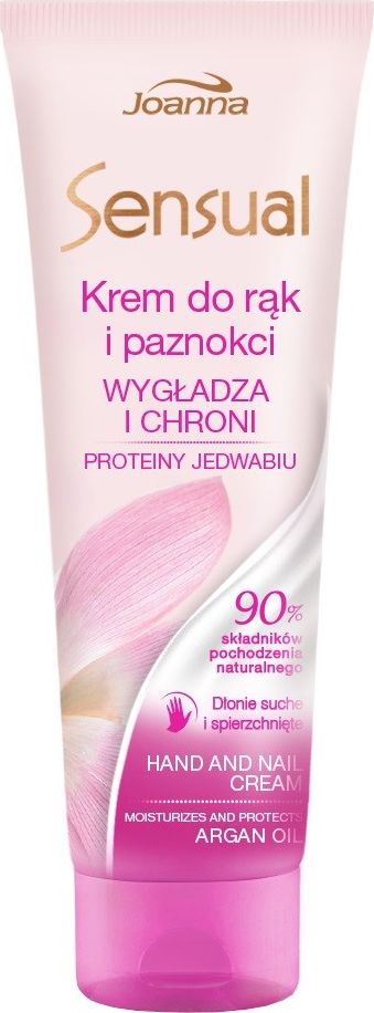 Joanna Sensual nawilzajaco-ochronny krem do rak i paznokci 100g 5901018018795 (5901018018795) kosmētika ķermenim