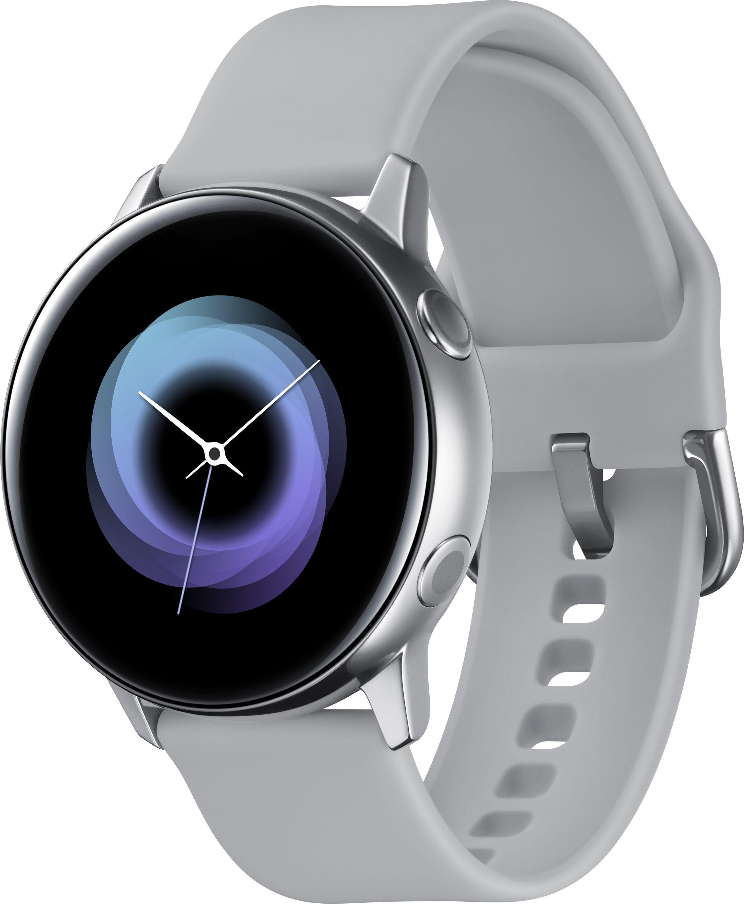 silver galaxy watch