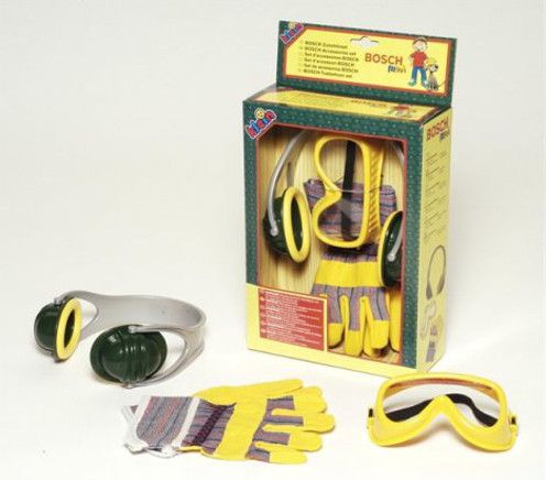 Theo Klein Bosch accessories set - yellow / green konstruktors