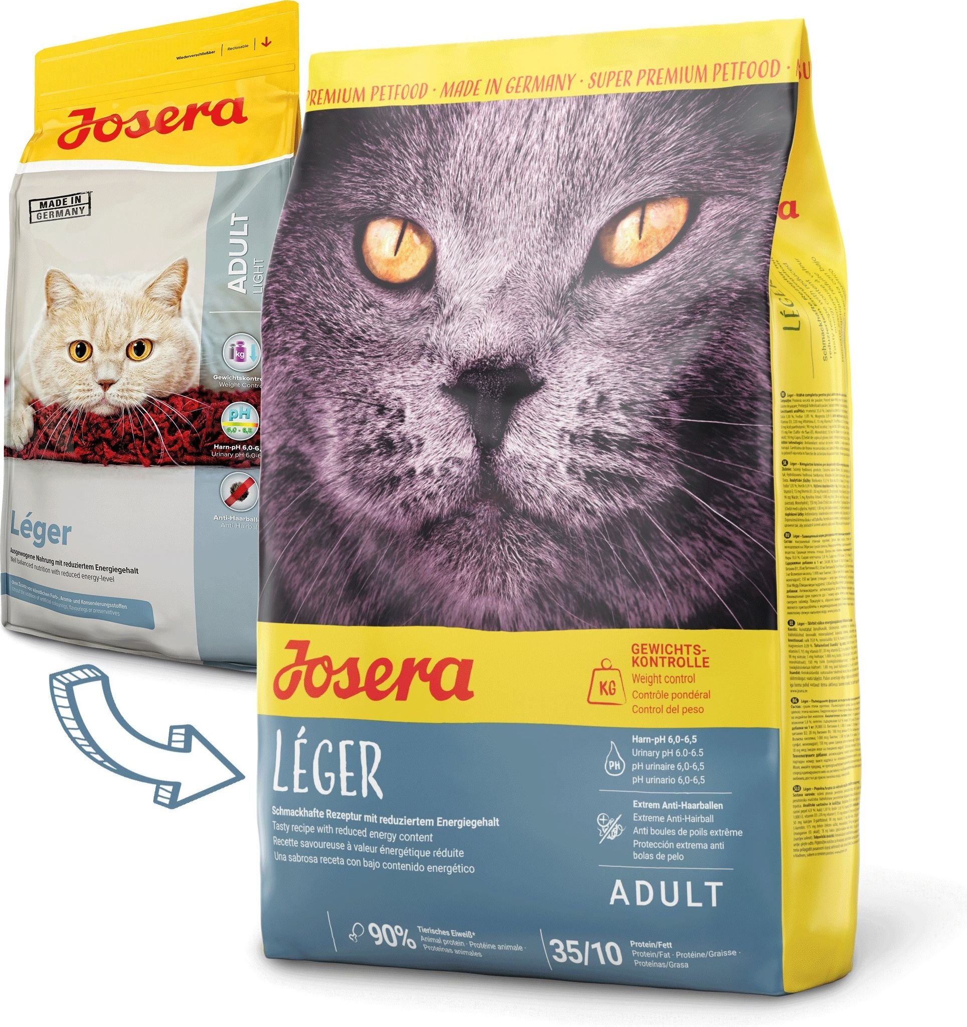 Josera Kot 2kg Leger Light/kastrat /6 50004820 kaķu barība