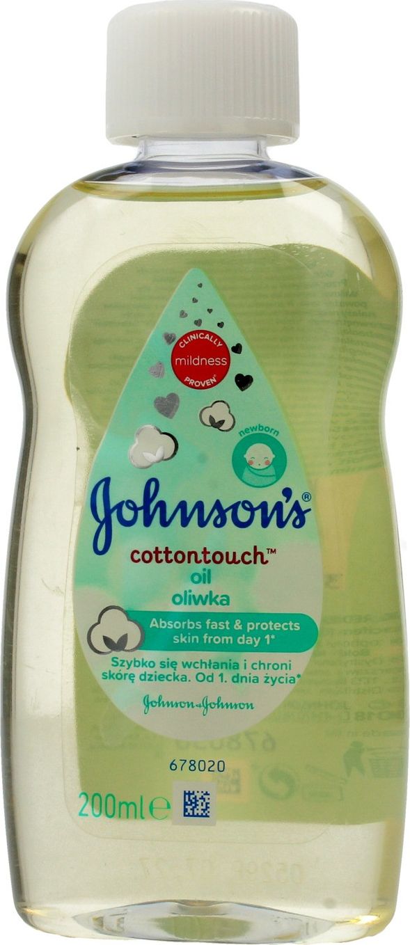 Johnson's Baby Cotton Touch 200 ml kosmētika ķermenim