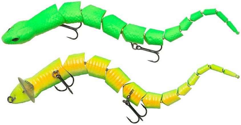Savage Gear 3D Snake 20cm 25g Floating Green Fluo (62009)