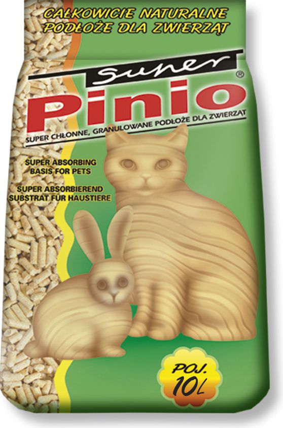 Zwirek dla kota Super Pinio Naturalny 10 l 5905397010760 (5905397010760) piederumi kaķiem