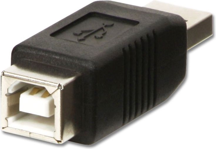 Lindy Adapter USB Typ A/B M/F  A Stecker an B Kupplung adapteris