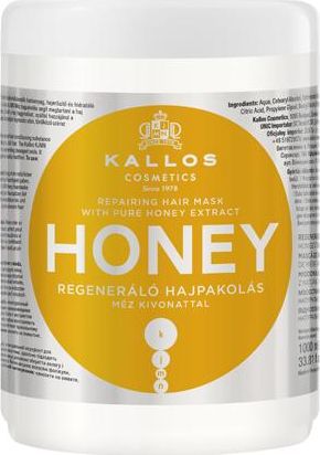 Kallos Repairing Hair Mask regenerujaca maska do wlosow Honey 1000ml 5998889516192 (5998889516192)