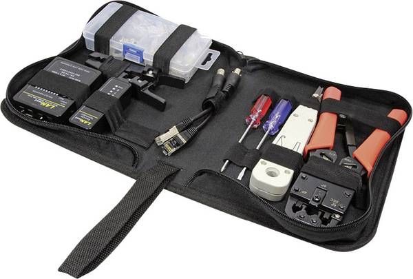 Networking tool set with bag