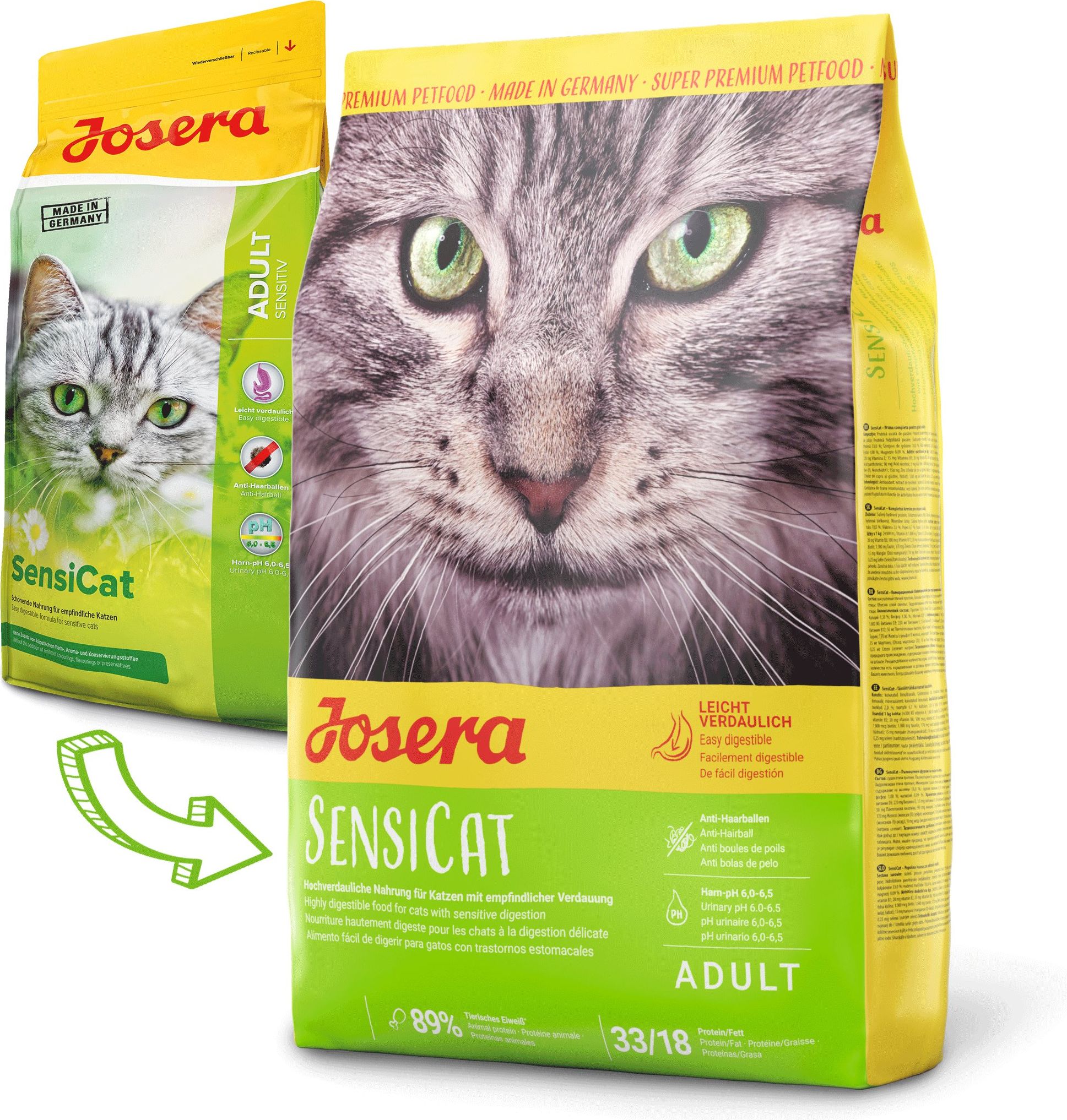 Josera Sensicat  2kg 50004817 (4032254740650) kaķu barība