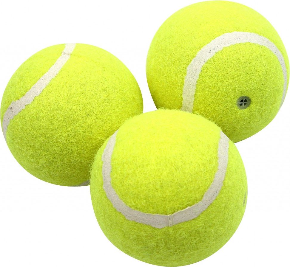 Aqua Nova PETNOVA PILKI TENIS.PISZCZACE 6CM 3SZT W ZESTAWIE TENNIS-SOUNDBALL-3 4146 95962 (5903031441468) aksesuārs suņiem