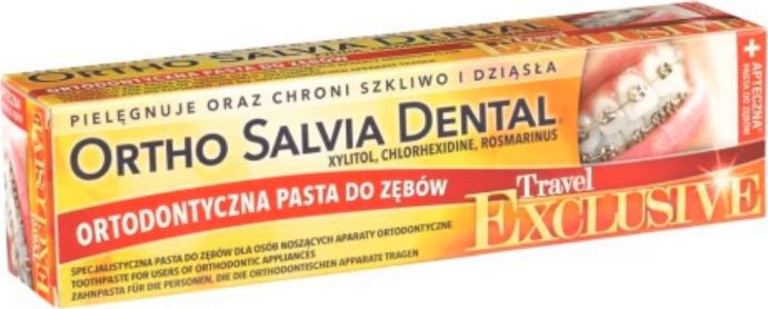 Atos Pasta do zebow Ortho Salviadental Exclusive 75ml 47304 (5907437022009) mutes higiēnai