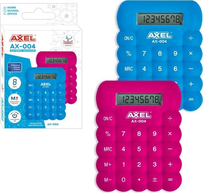 Kalkulator Axel I KALKULATOR AX-004 PUD 50/200 AX-004 (5903246457582) kalkulators
