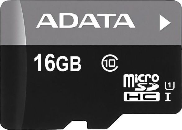Karta ADATA Premier MicroSDHC 16 GB Class 10 UHS-I/U1  (AUSDH16GUICL10RA1) atmiņas karte
