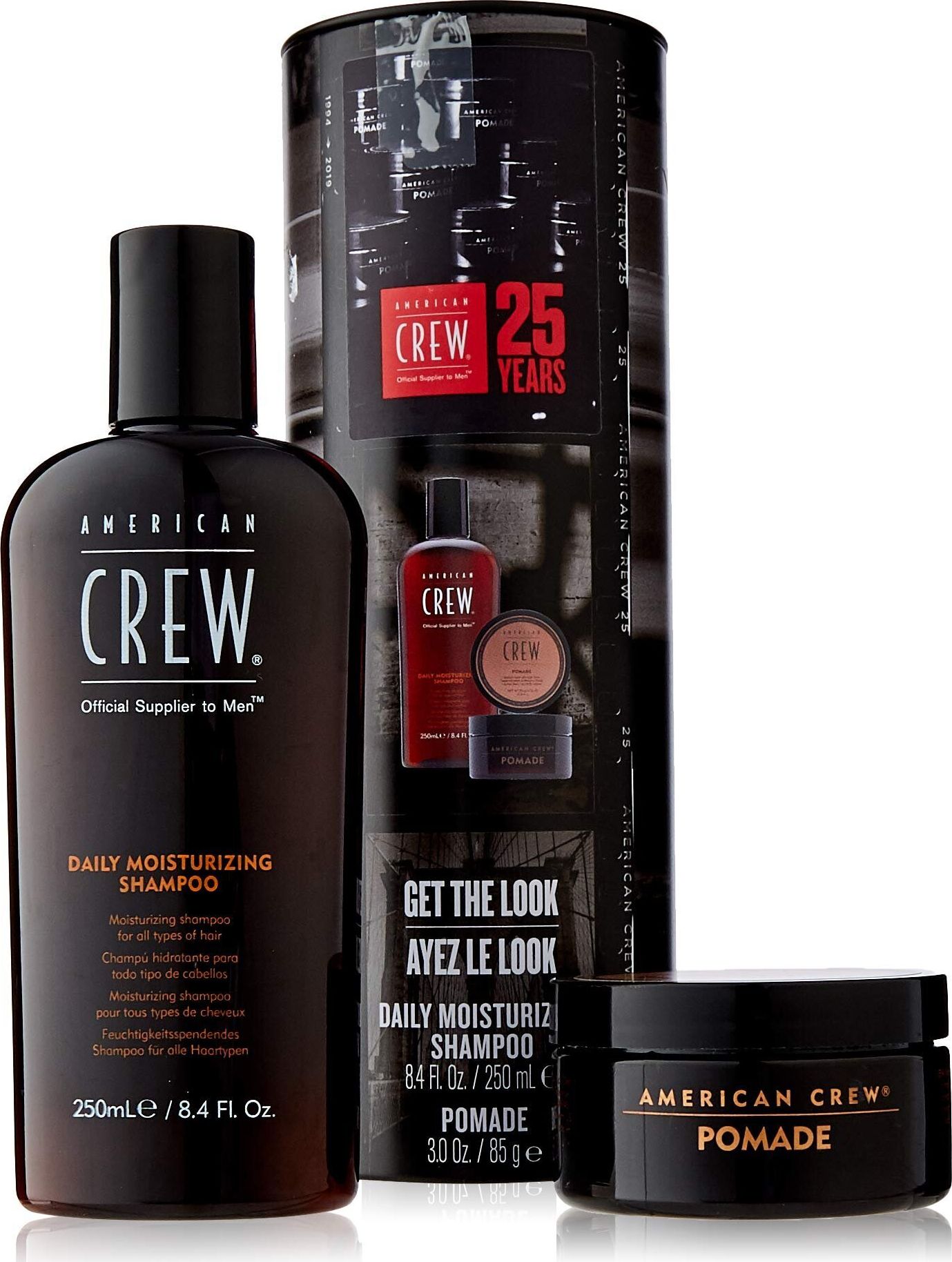 American Crew Men's Hair Care Set: Shampoo, 250 ml + Styling Product 85 g Matu šampūns