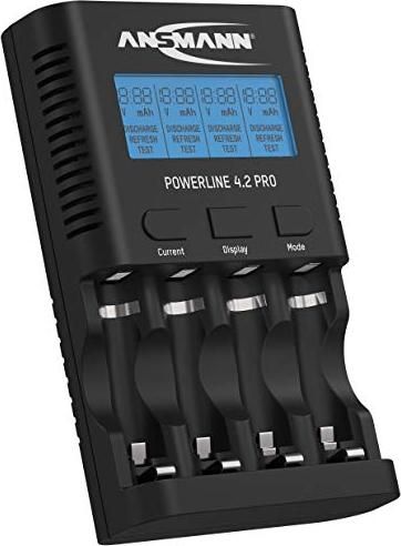 Ansmann Powerline 4.2 Pro, charger (black) iekārtas lādētājs