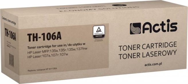 Actis TH-106A laser toner cartridge for HP printer (HP 106A W1106A compatible, new) toneris