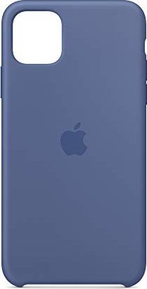 iPhone 11 Pro Max Silicone Case - Linen Blue aksesuārs