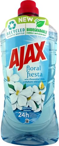Ajax Ajax Floral fiesta Plyn uniwersalny Jasmin 1L uniwersalny 5174-uniw (8718951331822) Sadzīves ķīmija