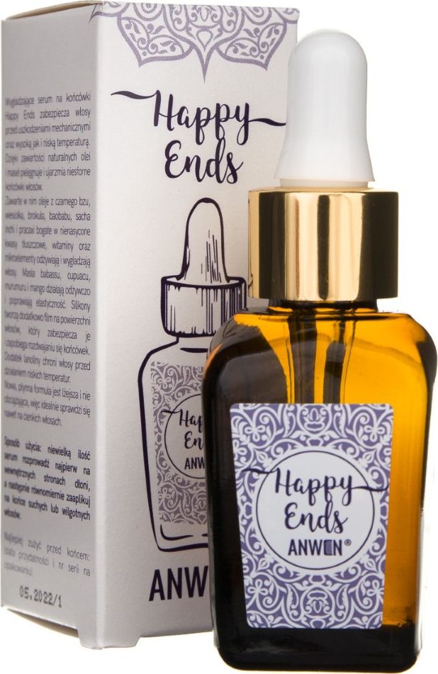 Anwen Plynne Serum do zabezpieczania koncowek wlosow Happy Ends - 20 ml (ANW-391) ANW-391 (59005391)