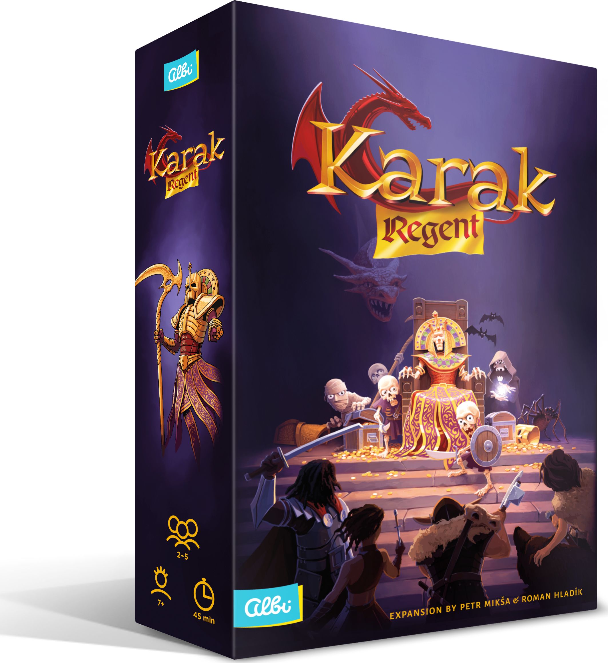 Albi Expansion to the game Karak: Regent (poļu valodā) galda spēle