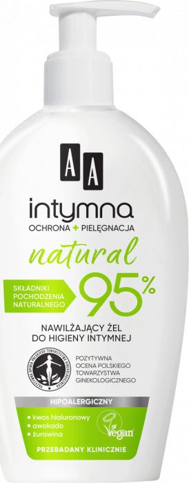 AA INTYMNA Ochrona zel do higieny intymnej uniwersalny 300ml 1294-uniw (5900116062808) kosmētika ķermenim