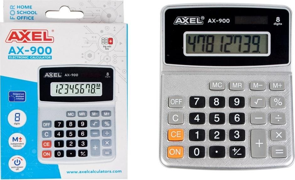 Kalkulator Axel I KALKULATOR AXEL AX-900 PUD 50/100 AX-900 (5902643692992) kalkulators