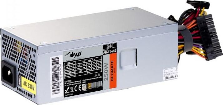 Zasilacz Akyga 250W (AK-T1-250) Barošanas bloks, PSU