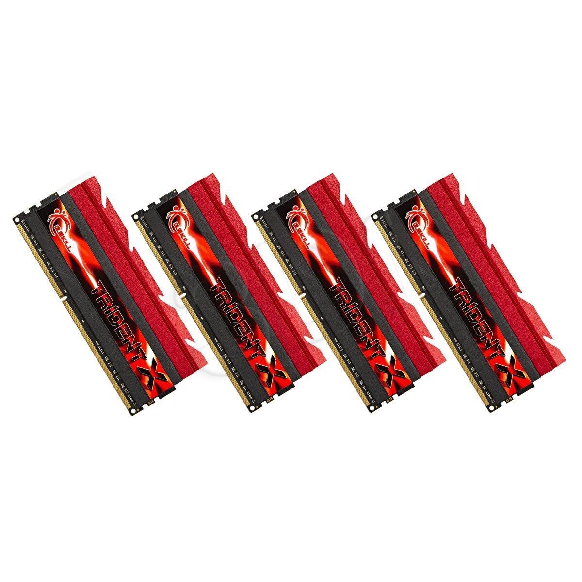 G.Skill TridentX DDR3 32GB (4x8GB) 2400MHz CL10 1.65V XMP operatīvā atmiņa
