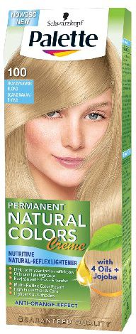 Palette Permanent Natural Colors Scandinavian Blonde No.100