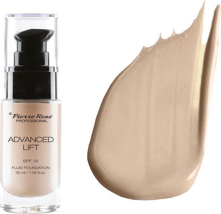 Pierre Rene Advanced Lift SPF15 Fluid Foundation nr 04 Light Beige Podklad liftingujacy 30 ml 3700467819777 (3700467819777) tonālais krēms