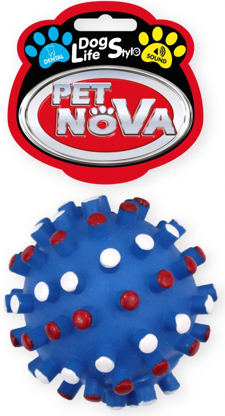 Pet Nova Vin Dentball Blue M 8.5cm VAT009631 (5904378731359) aksesuārs suņiem