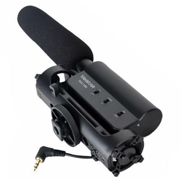 Takstar SGC-598 black    Microfone shotgun camer austiņas
