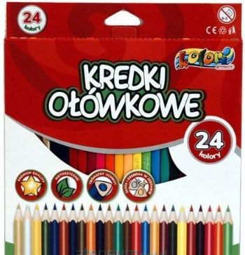 Penmate Kredki Premium Kolori olowkowe 24 kolory 284102 (5906910819419)