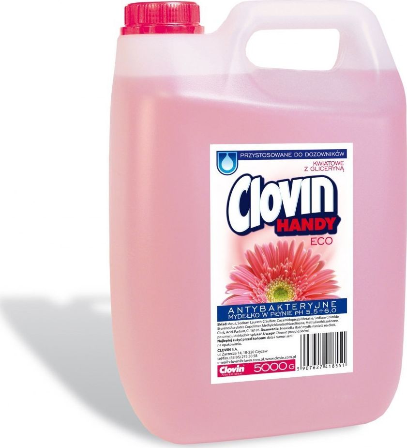 Clovin Mydlo do rak Kwiaty 5L CLO000055 (5907627418551)