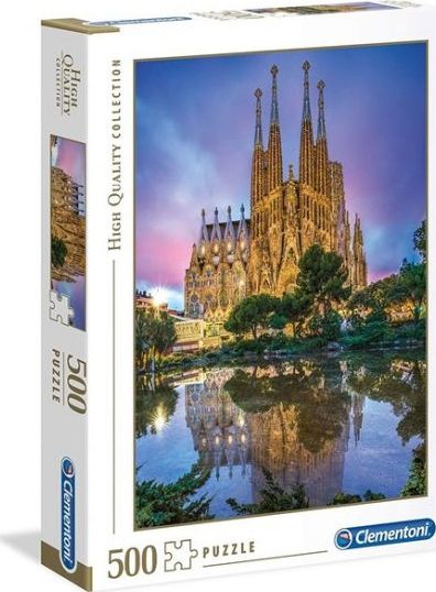 Clementoni Puzzle 500 pieces High Quality Collection - Barcelona puzle, puzzle