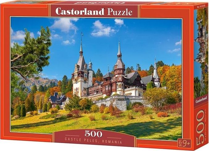 Castorland Puzzle 500 Zamek Peles Rumunia 355684 (5904438053292) puzle, puzzle