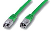 MicroConnect F/UTP CAT6 7m Green LSZH Outer Shield : Foil screening kabelis, vads