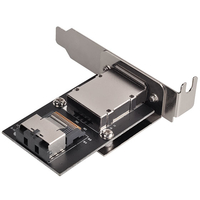 Silverstone SST-SA011 Mini SAS SFF8087 zu SFF8088 Adapter kabelis, vads